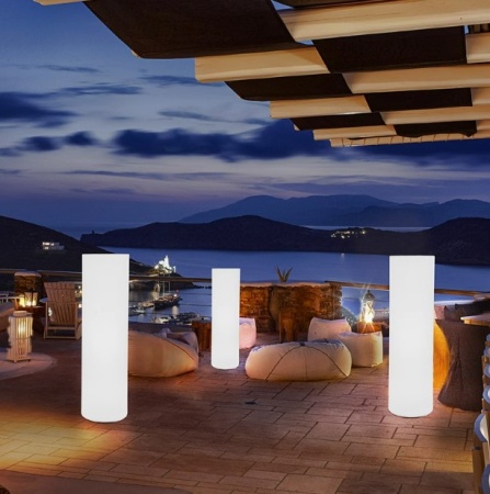 Светильник Цилиндр 40х80 питание от АКБ, RGB Светильник Цилиндр 40х80 питание от АКБ, RGB