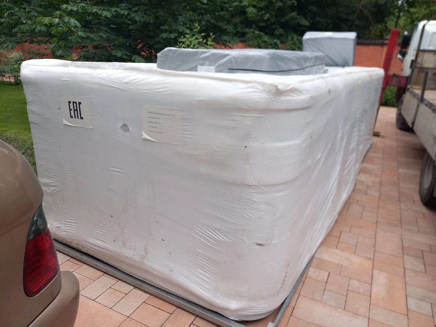 Новый выполненный проект - плавательный спа бассейн Bigger 6608