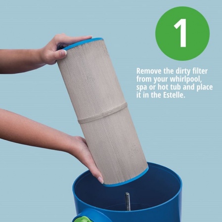 Мойка для фильтров спа бассейна Estelle